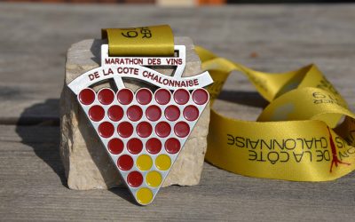 Médaille Finisher Marathon des Vins de la Côte Chalonnaise 2019