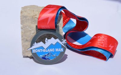 Médaille Triathlon du Mont Blanc