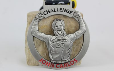 Médaille en métal Challenge John Carlos 2022