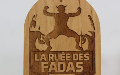 Médaille en bois La Ruée des Fadas