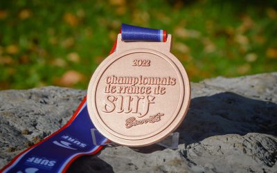 Médaille Championnats de France de Surf