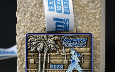 Médaille Semi-Marathon Cannes