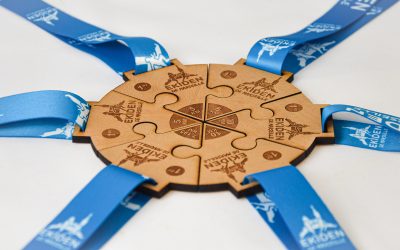 Médaille puzzle Ekiden