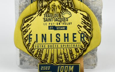 Médaille Trail du Saint-Jacques 2023