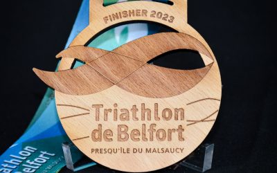 Médaille Triathlon de Belfort