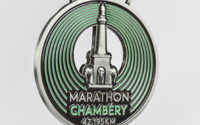 Médaille marathon de Chambéry