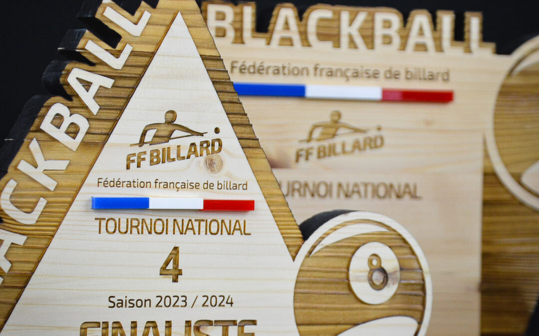 Trophées Blackball Billard