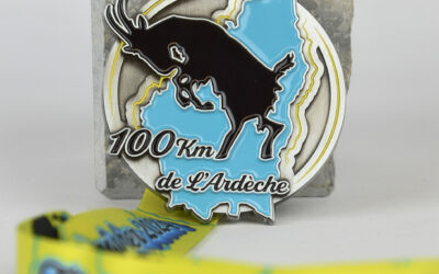 Médaille 100km Ardèche