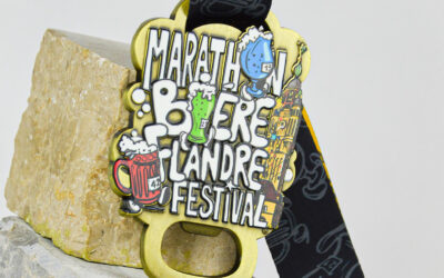 Médaille Finisher Marathon de la bière Flandres