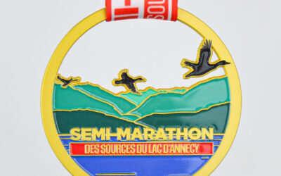 Médaille Semi-Marathon des Sources du Lac d’Annecy