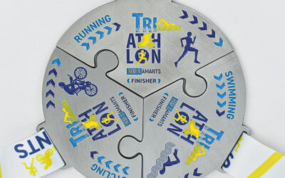 Médaille Triathlon des 2 amants