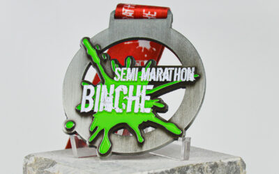 Médaille Semi-Marathon Binche 2024